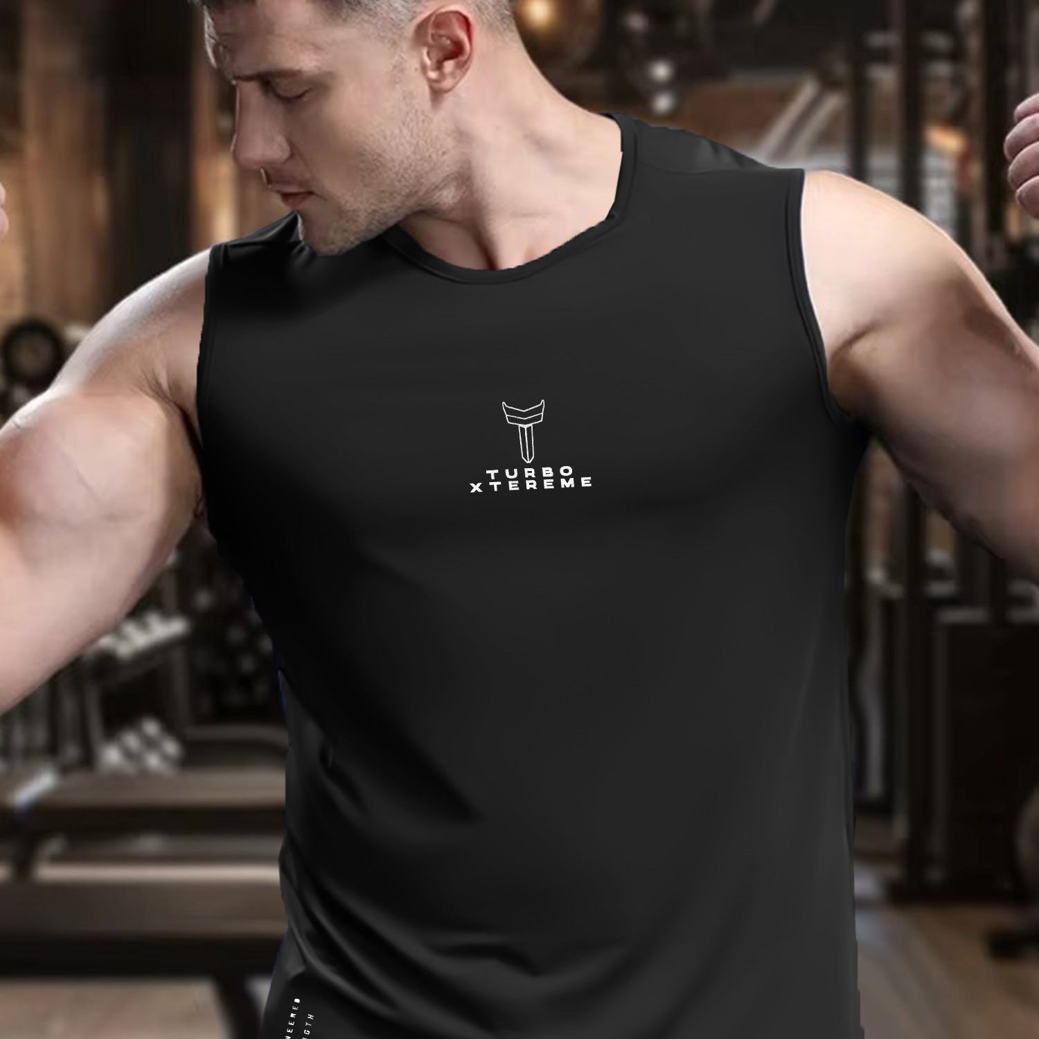 Turbo 'Xtreme Cut' Muscle Performance Men Sando