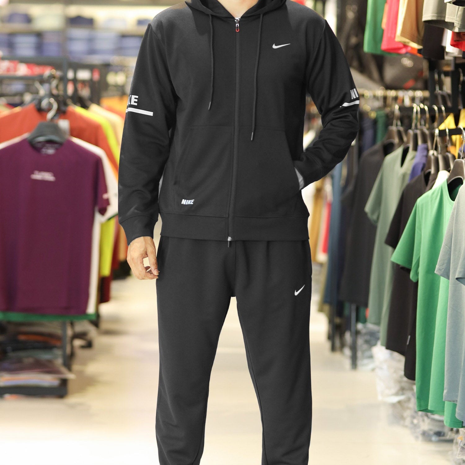 Nke Urban Edge Slim-Fit Hoodie Zipper Tracksuit