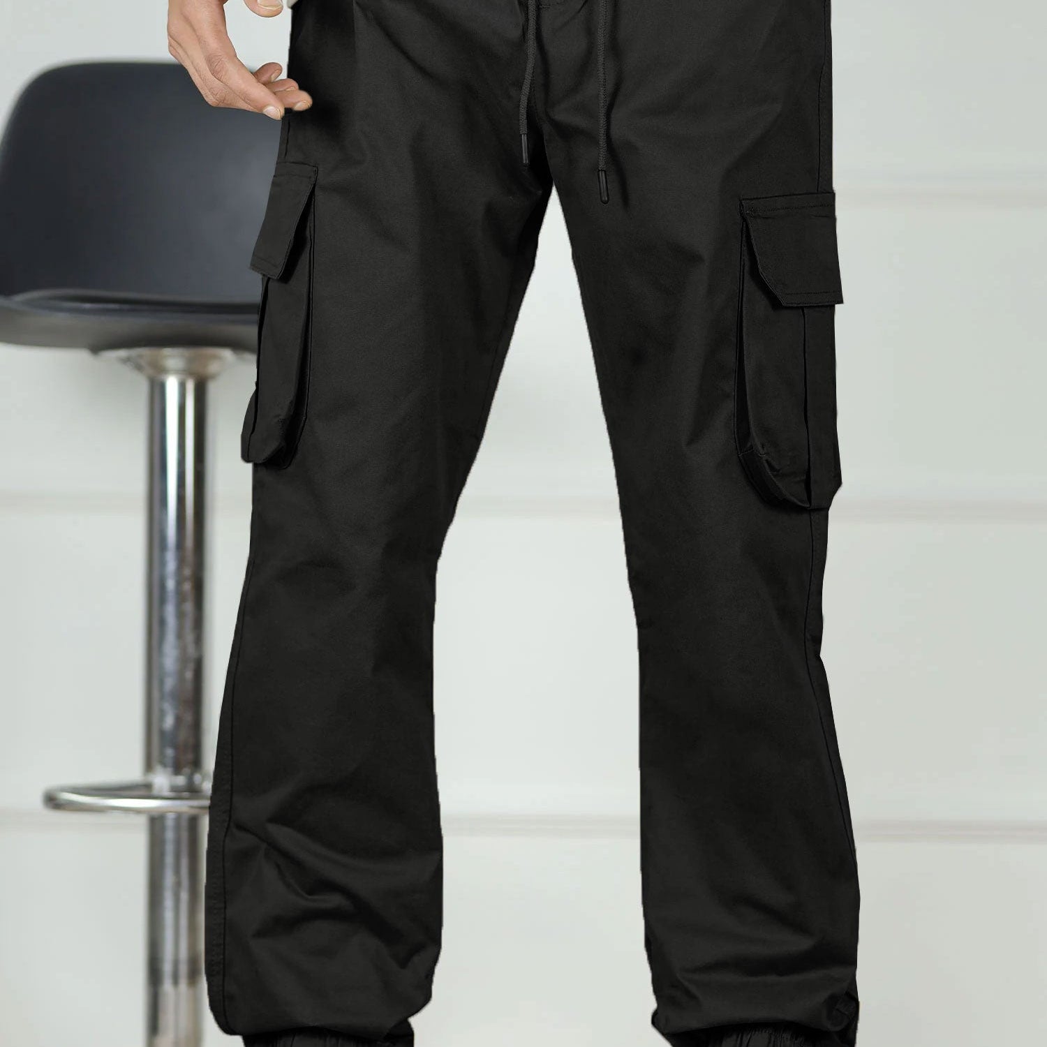 Turbo DrawString Pockets Cotton Cargo Trouser