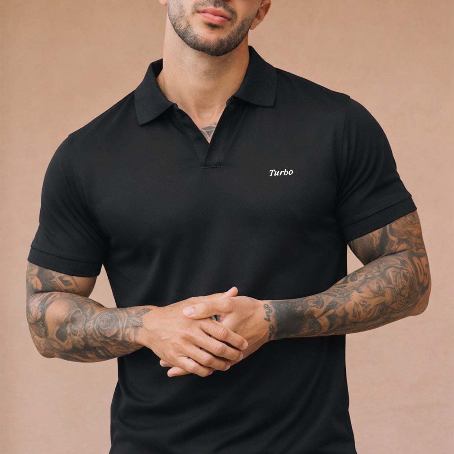 Turbo Signature Style Men's Polo Shirt