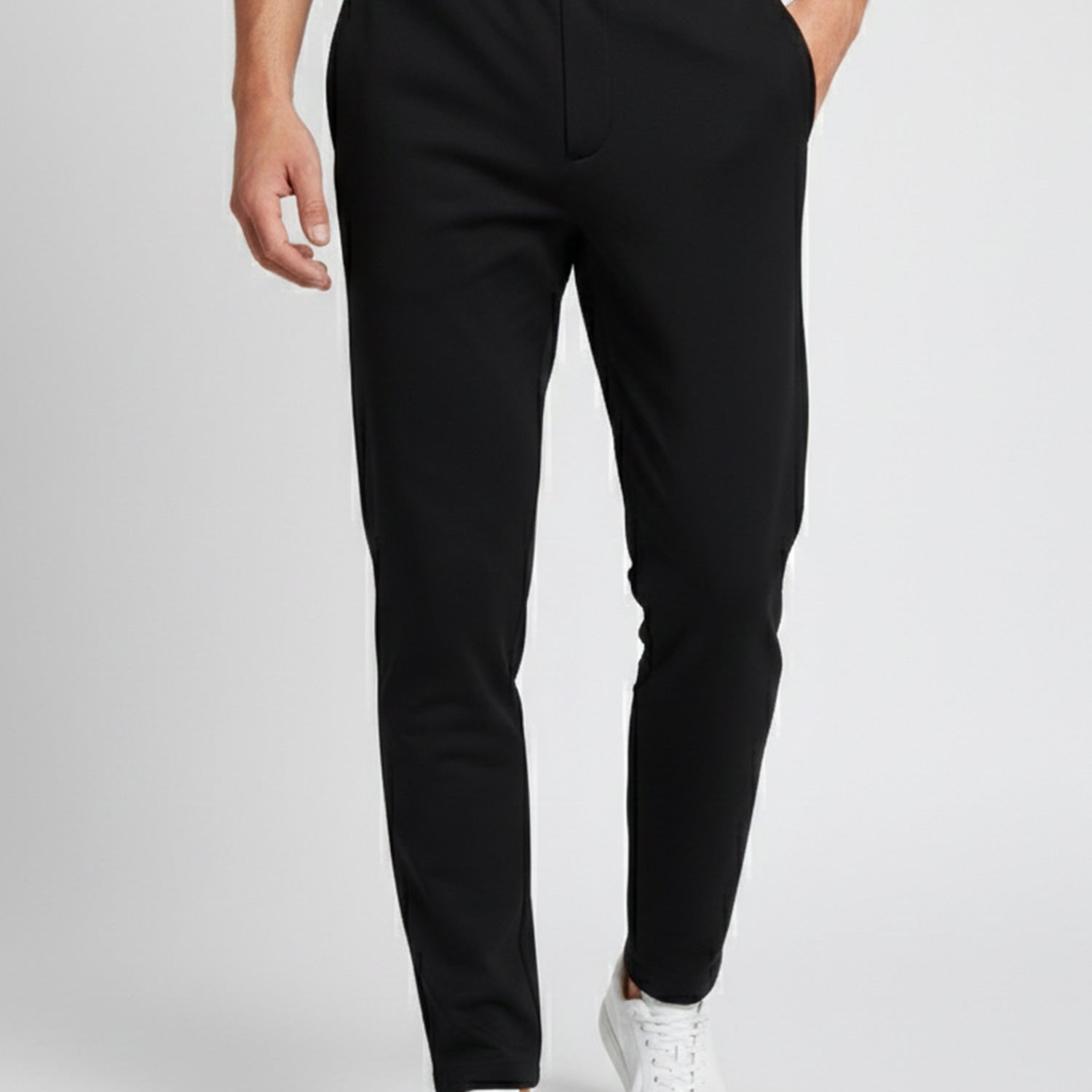 Turbo Adjustable Waist Chino Motif Trouser