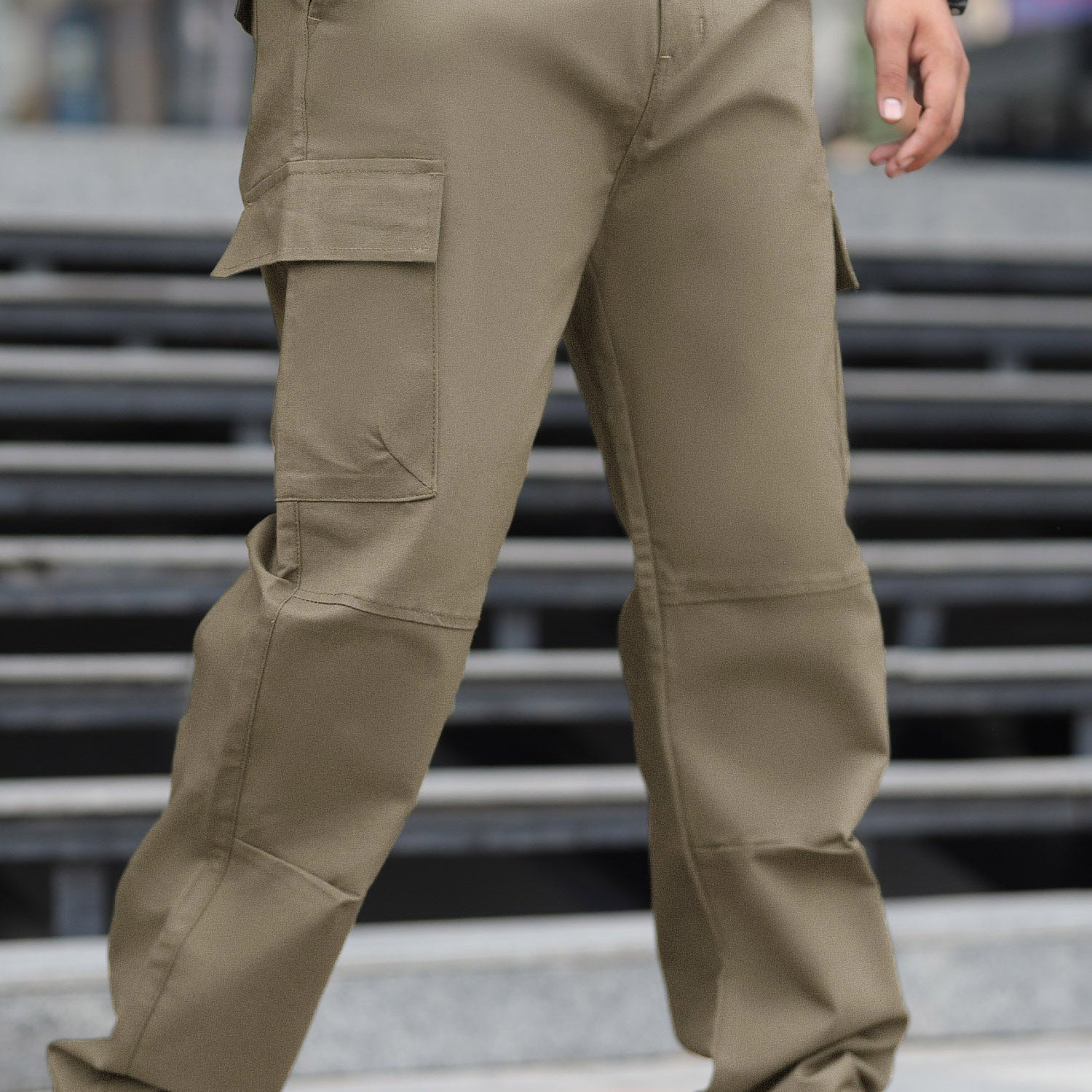 Men's Relax-Fit Knitted Cargo Trouser