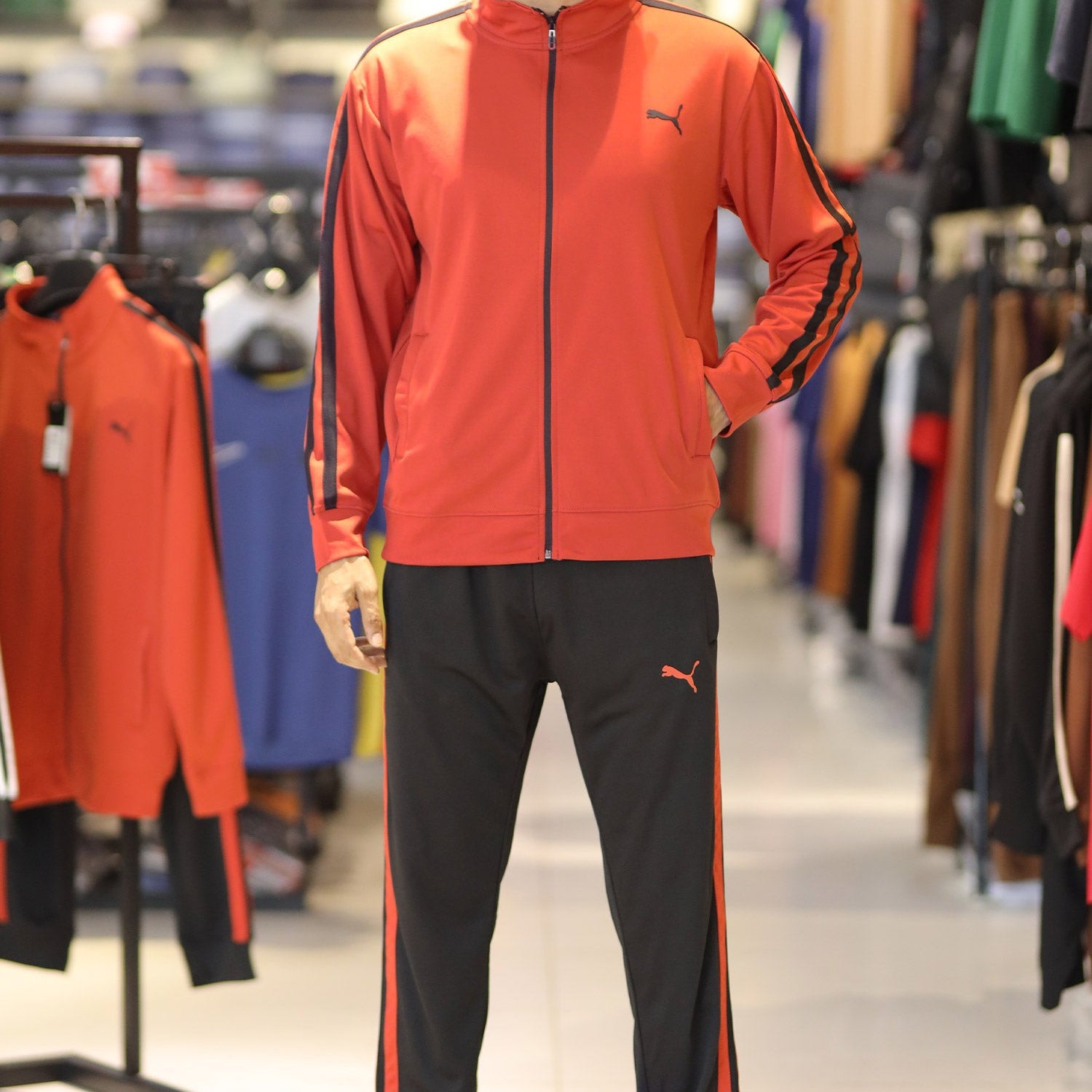 Pma Contrast Dual Side Stripe Tracksuit