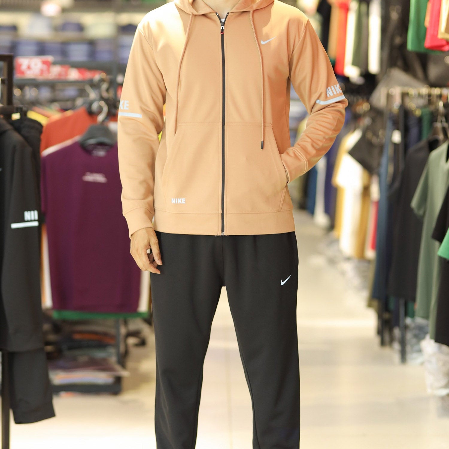 Nke Urban Edge Slim-Fit Hoodie Zipper Tracksuit
