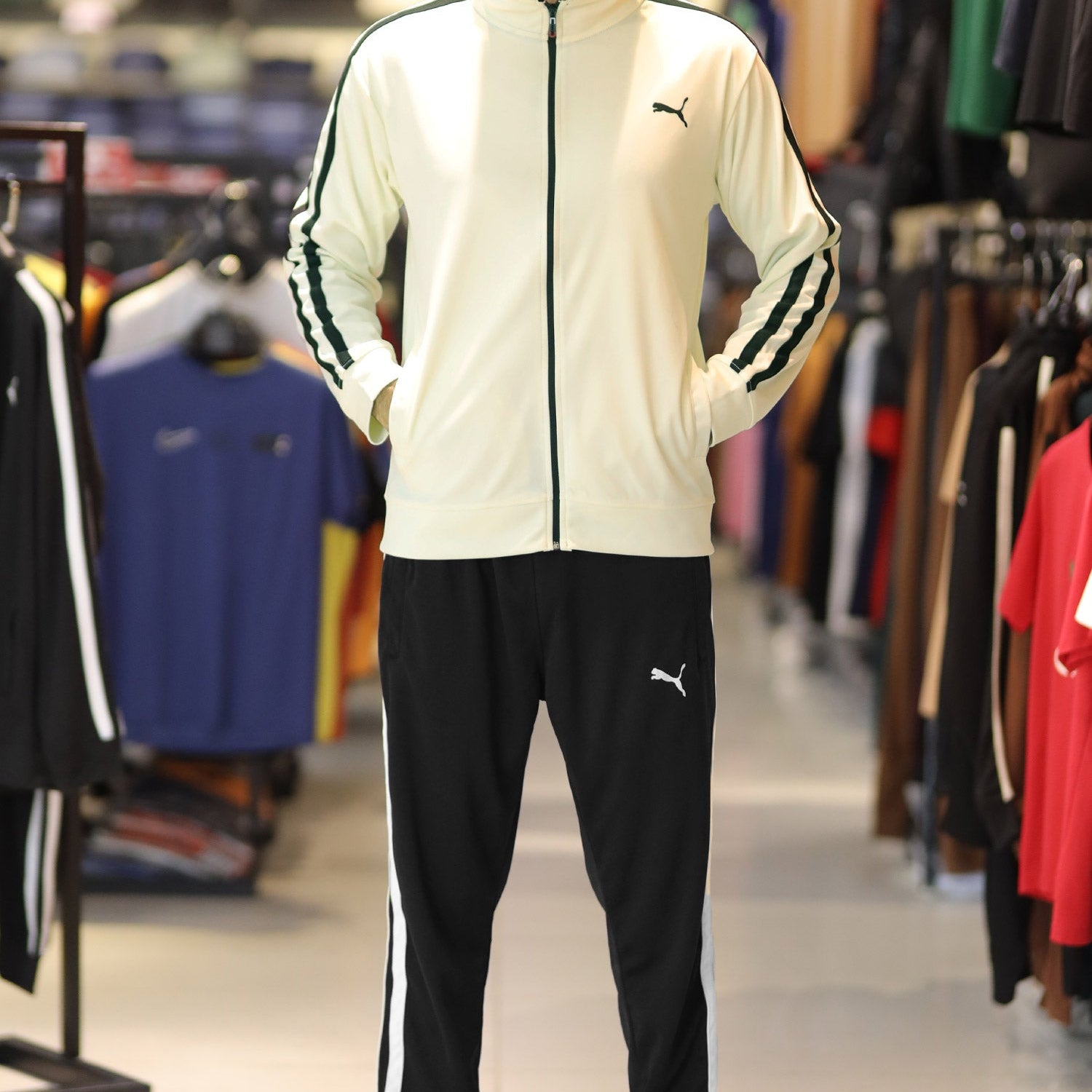 Pma Contrast Dual Side Stripe Tracksuit
