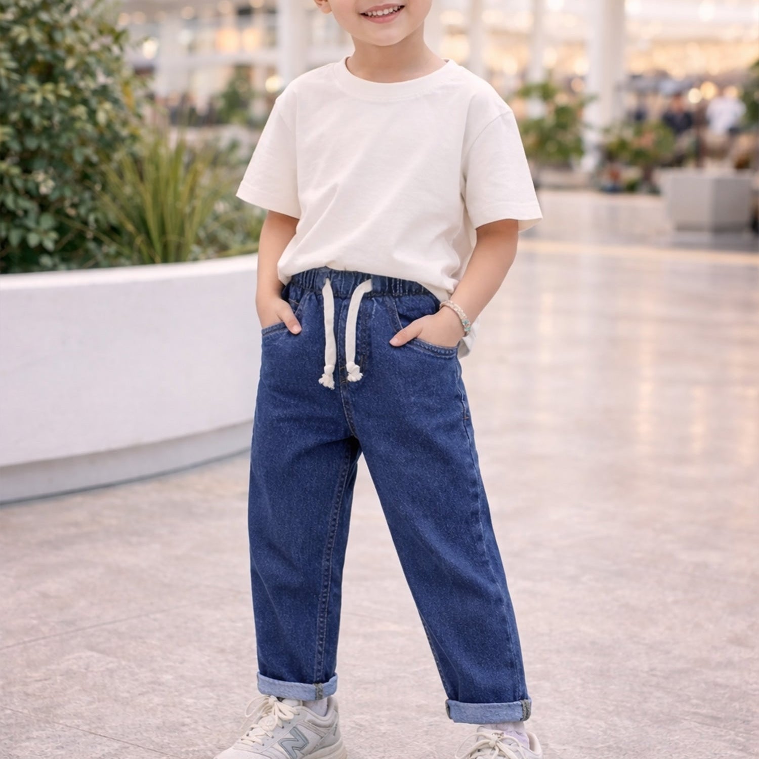 Turbo Toddler Denim Jeans For Boys