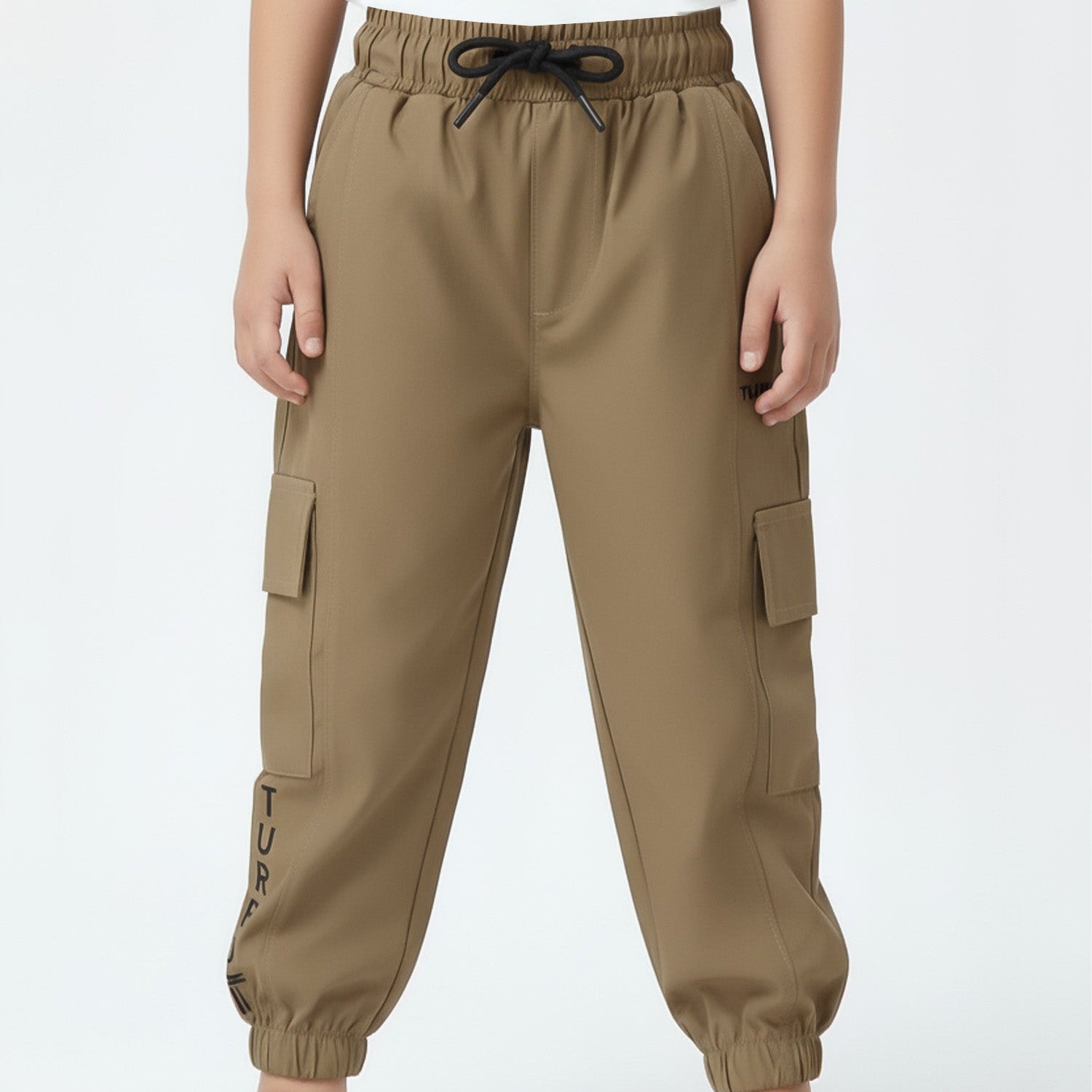 Turbo Casual Cargo Kids Trousers For Boys