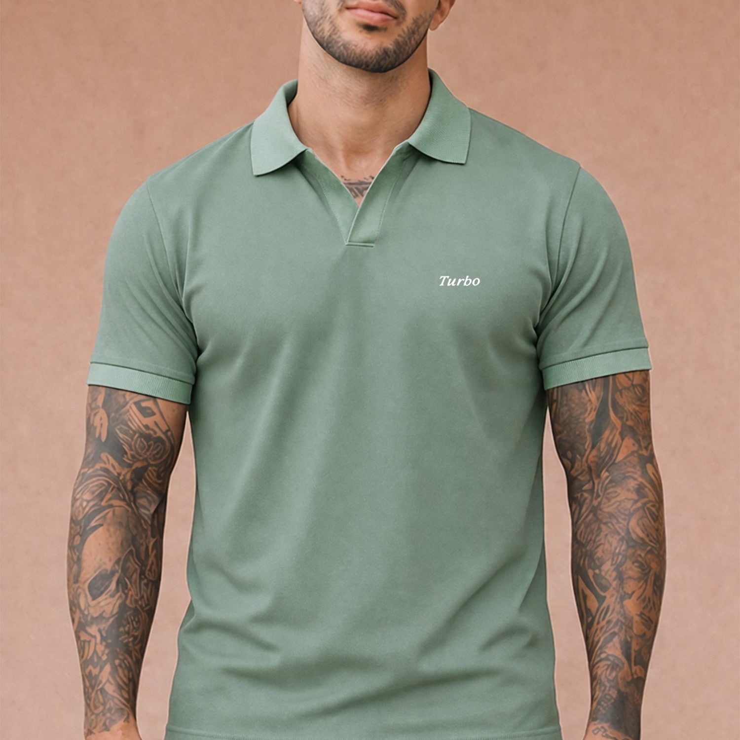 Turbo Signature Style Men's Polo Shirt