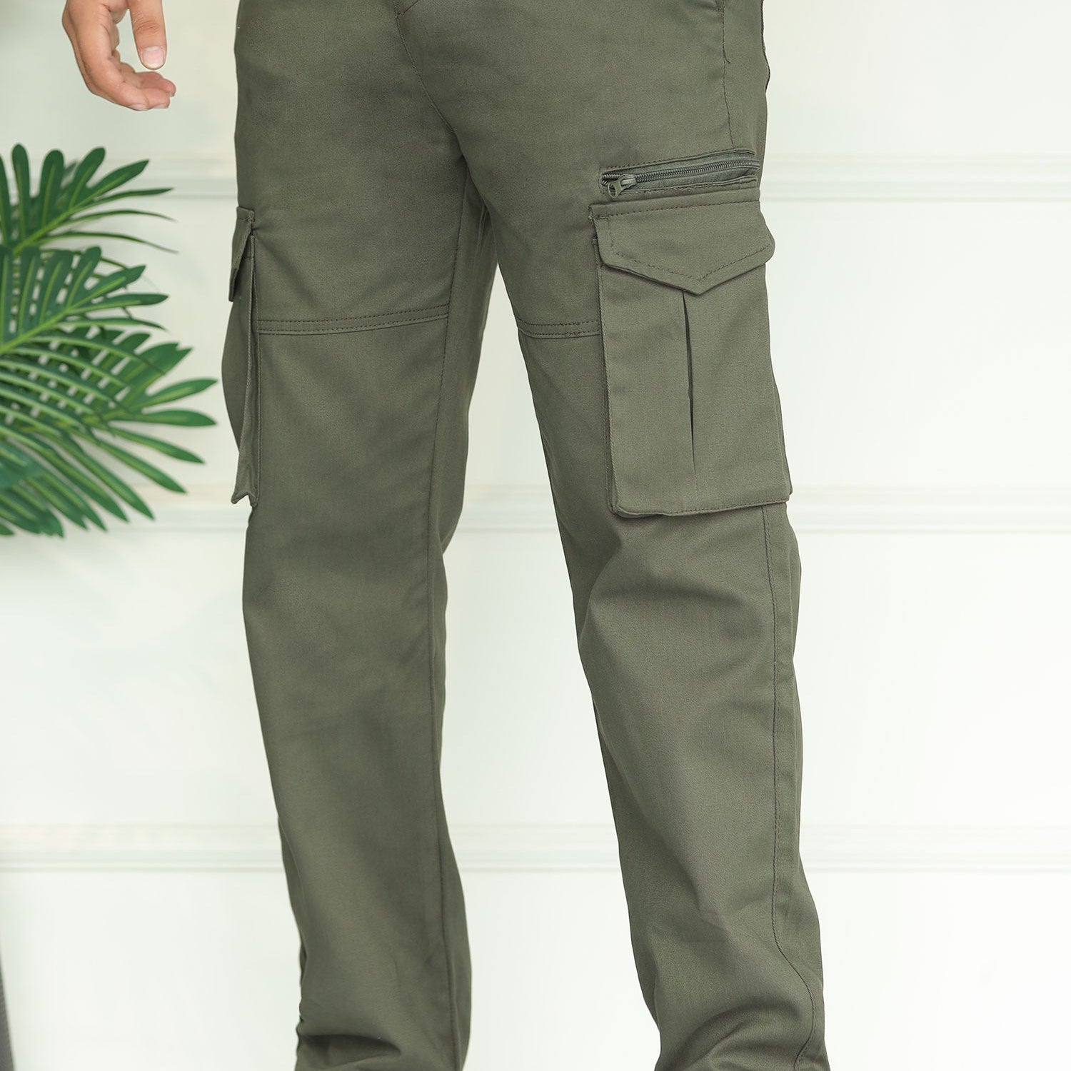 Turbo 'Recon' Division Zip-Detail Cargo Trouser