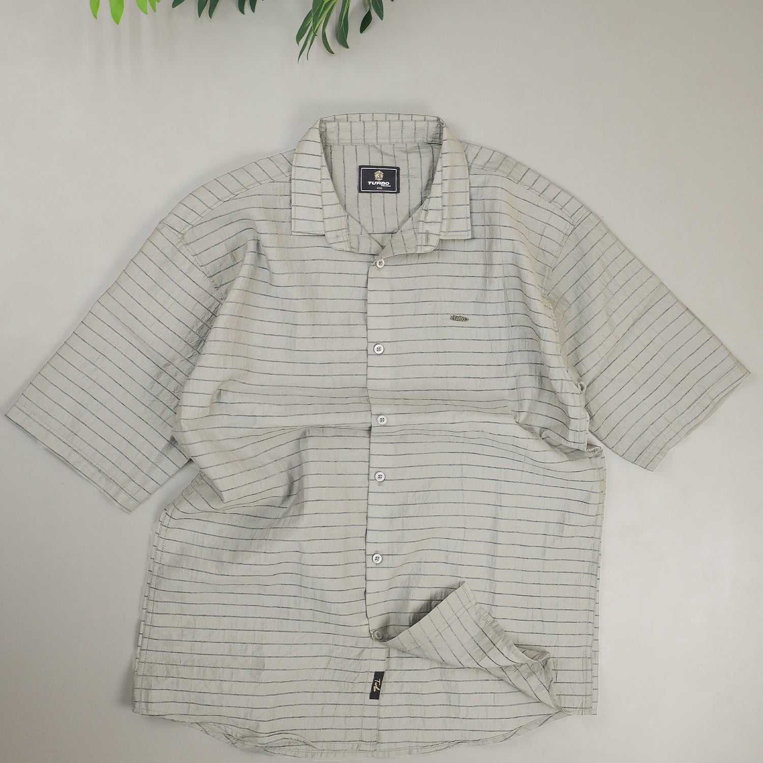 Turbo Snitch Striped Casual Shirt