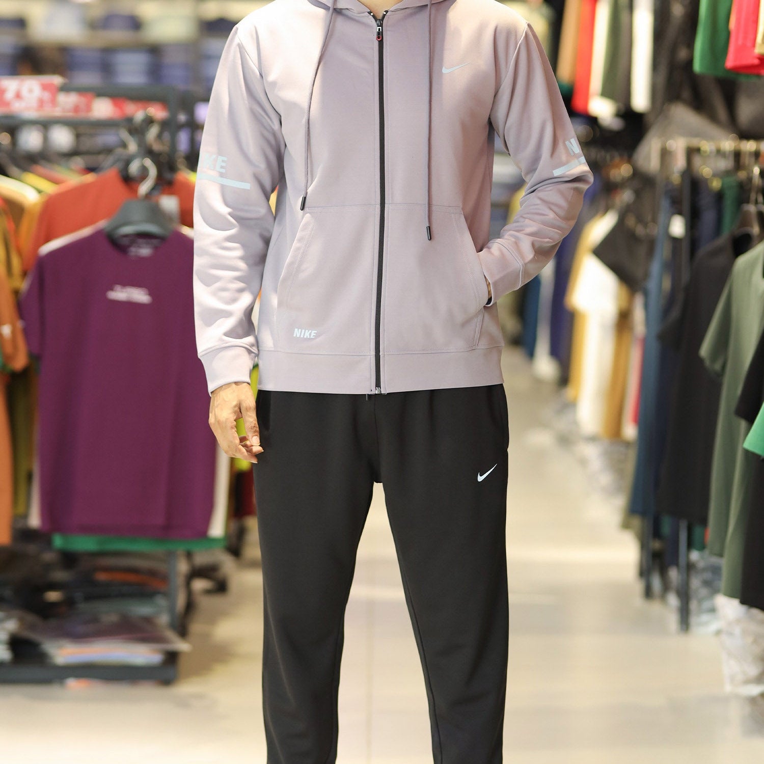 Nke Urban Edge Slim-Fit Hoodie Zipper Tracksuit
