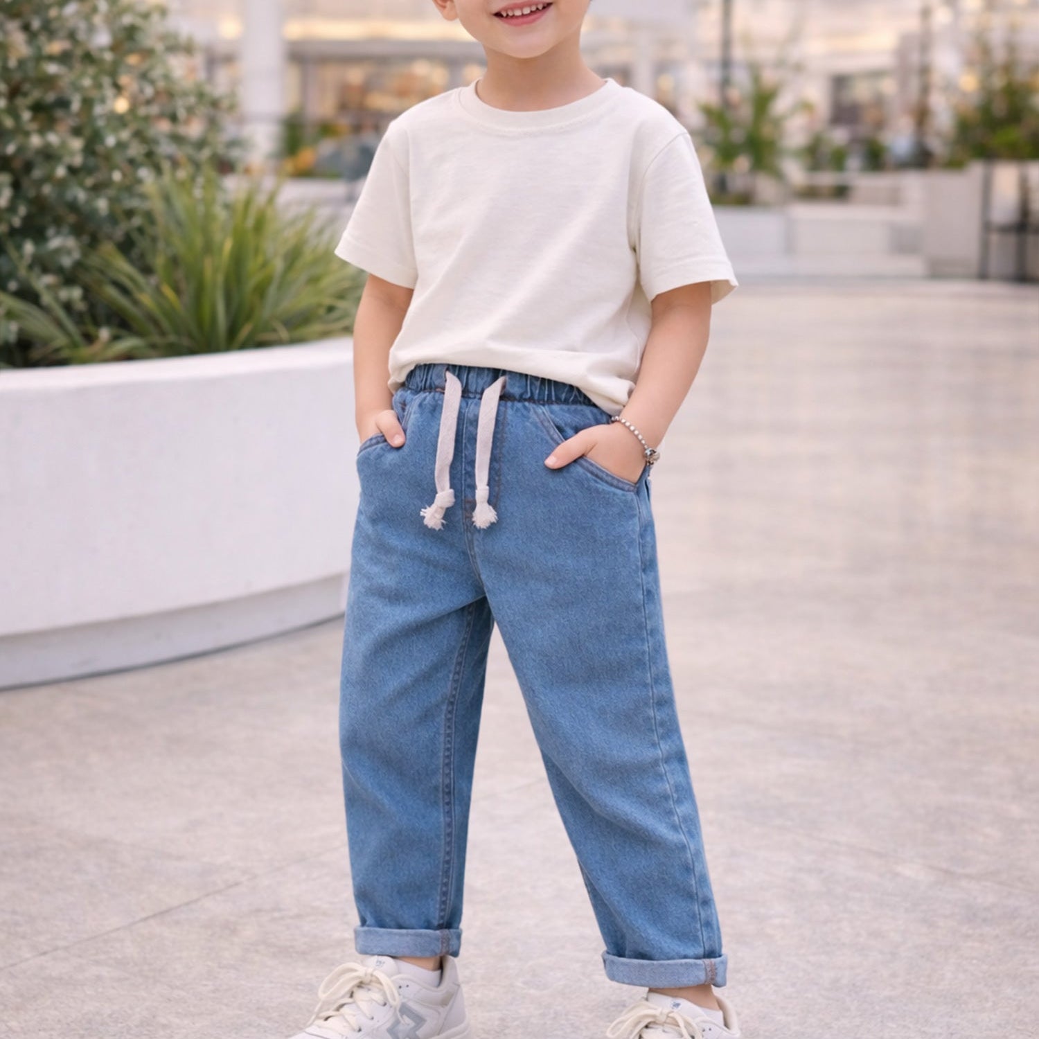 Turbo Toddler Denim Jeans For Boys