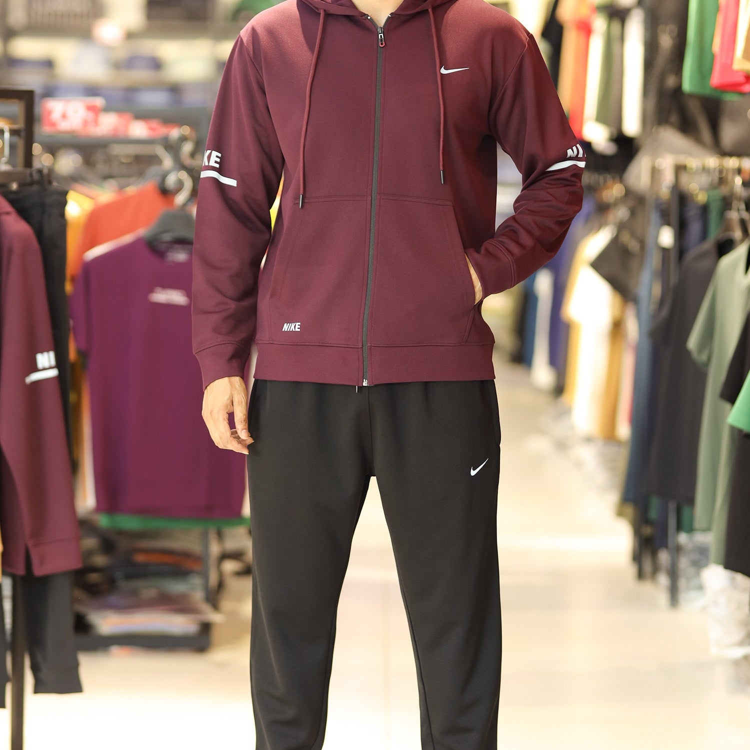 Nke Urban Edge Slim-Fit Hoodie Zipper Tracksuit