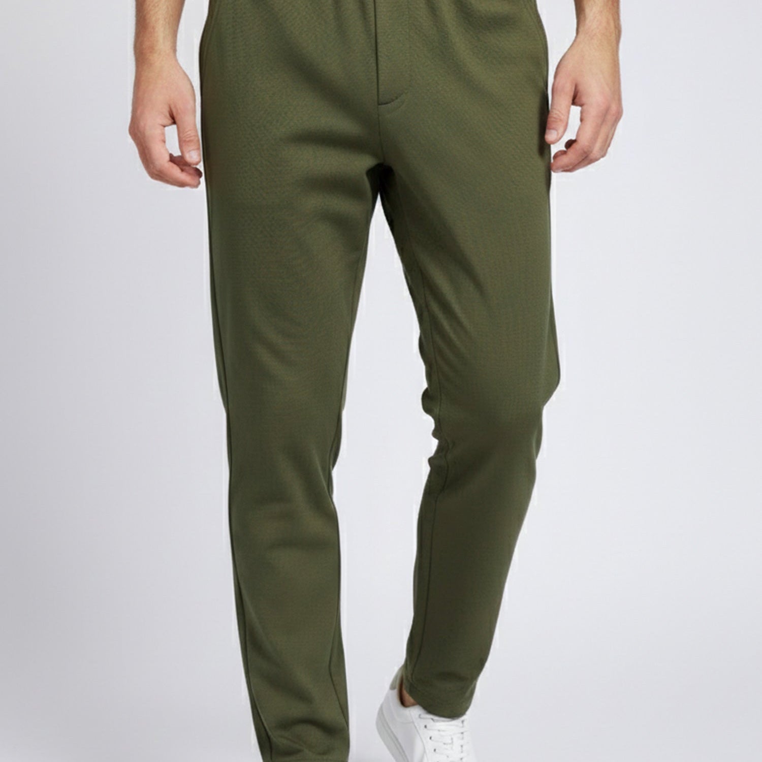 Turbo Adjustable Waist Chino Motif Trouser
