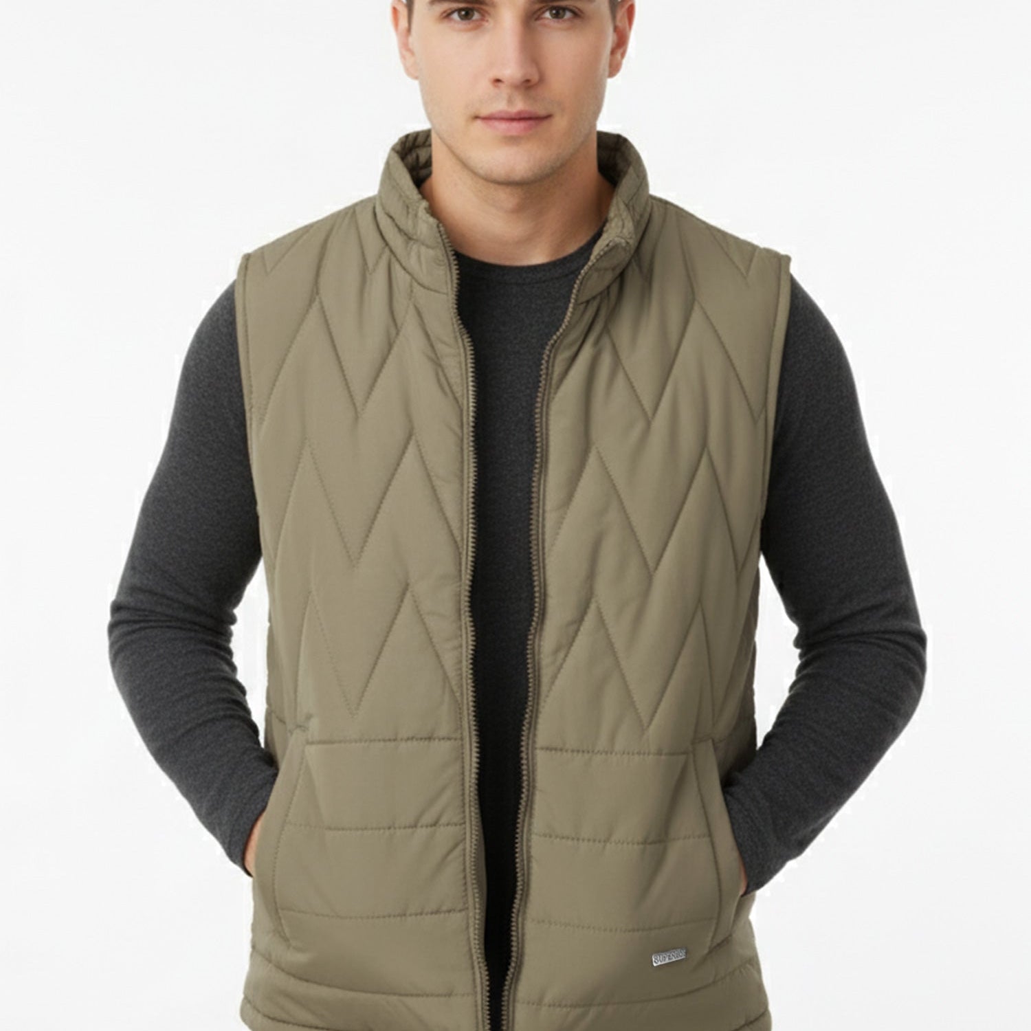 Sleeveless Reversible Perashoot Imported Men's Gilet