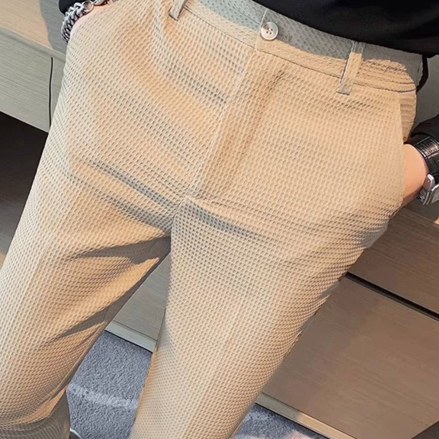 Turbo 'Apex' Elite Series Slimfit Waffle Pant