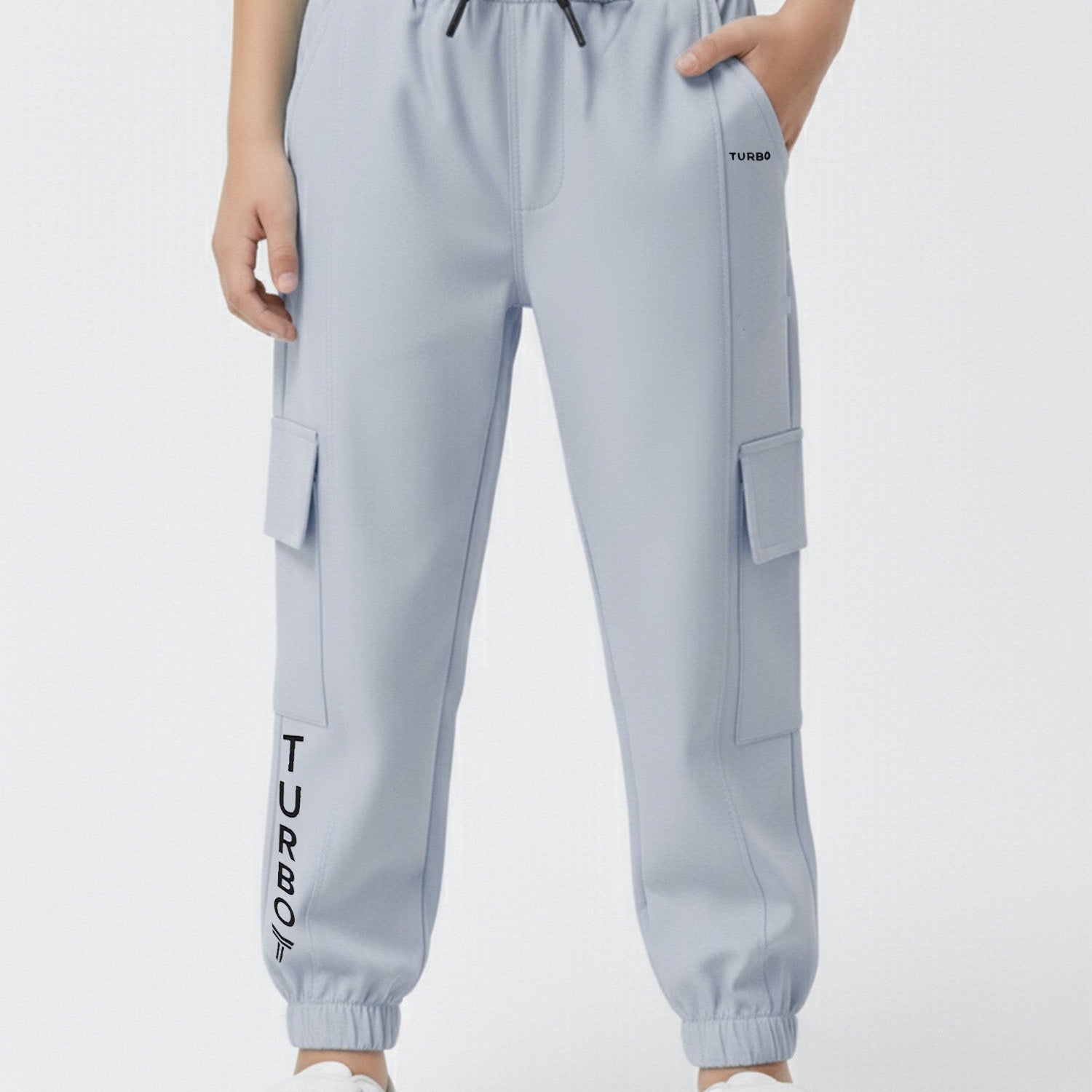 Turbo Casual Cargo Kids Trousers For Boys