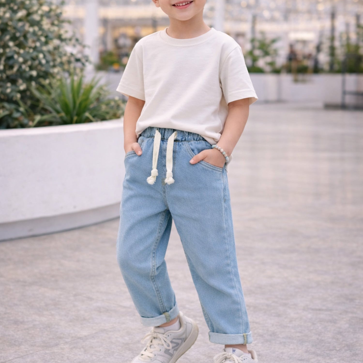 Turbo Toddler Denim Jeans For Boys
