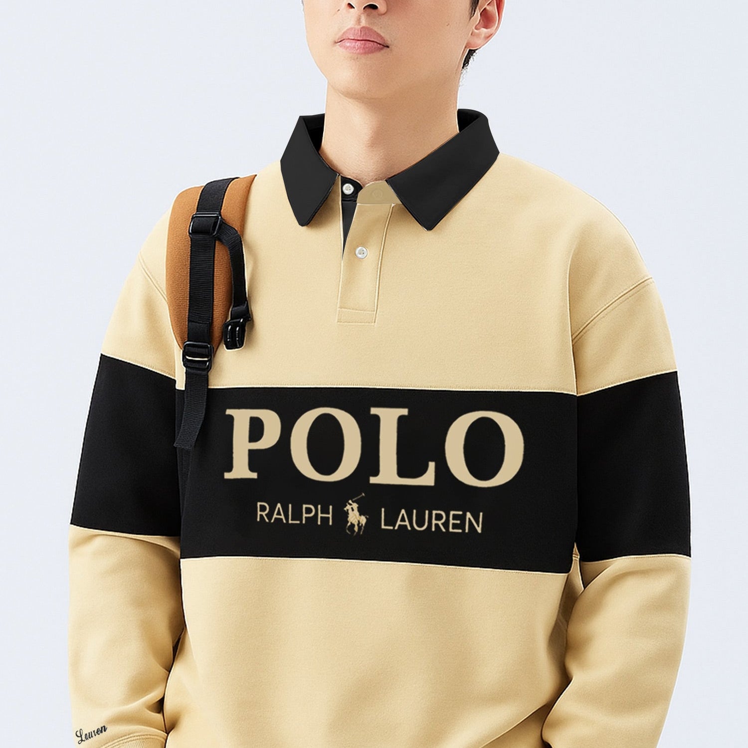 Rph Lren Classic Signature Typographi Imported Men's Sweatshirt
