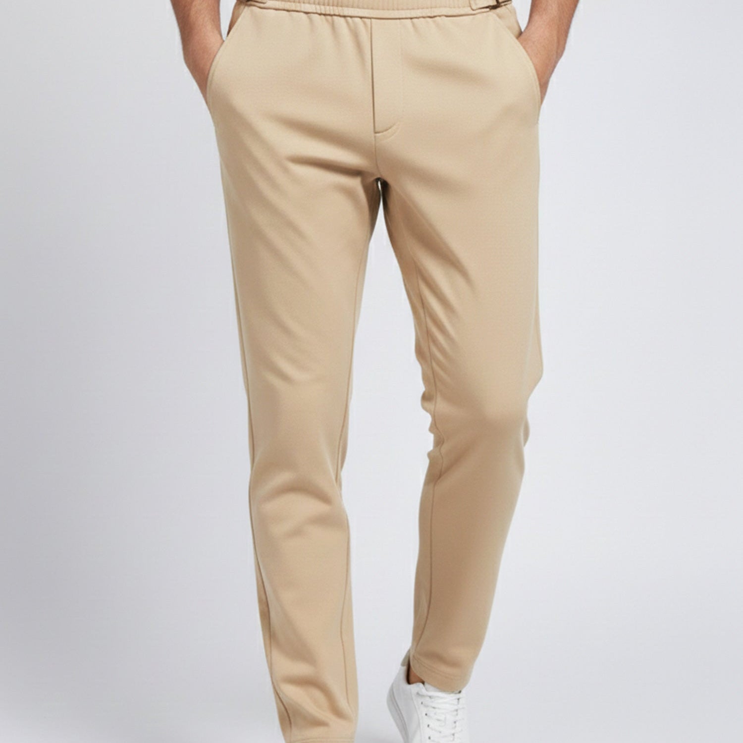 Turbo Adjustable Waist Chino Motif Trouser
