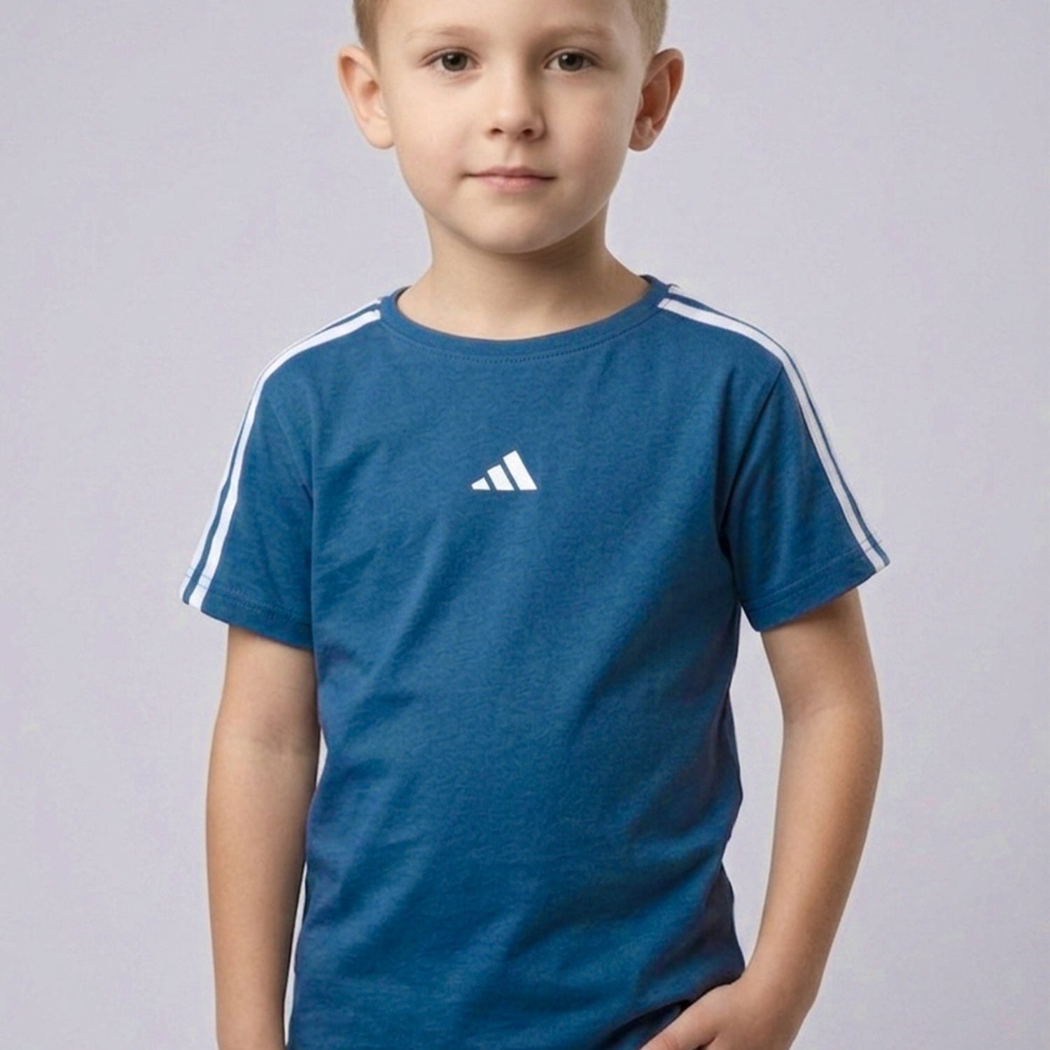 Adds Essentials 3-Stripes Younger Kids T-Shirt