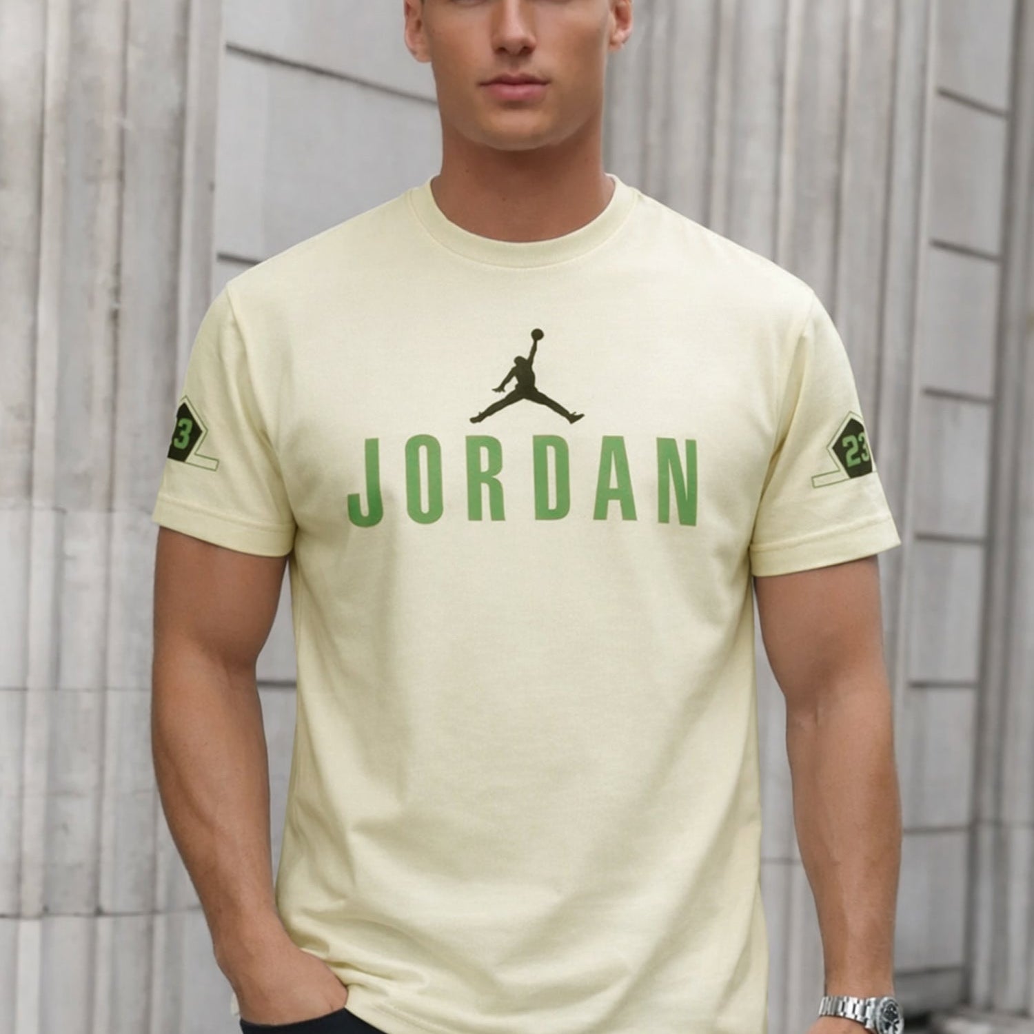 Jrdn Strech Crew Men's Tee