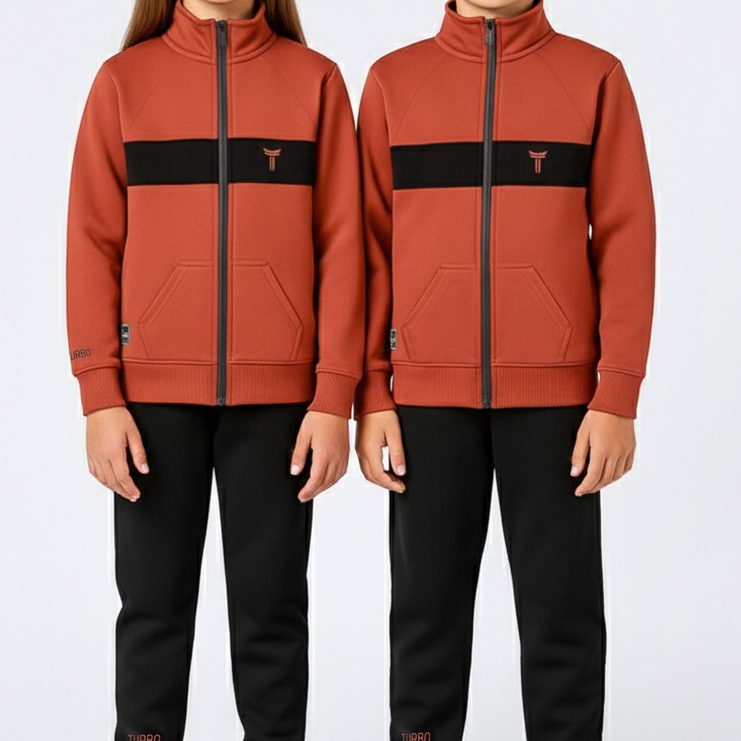 Turbo TrainFit Panel Unisex Younger Kids Tracksuit