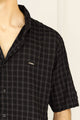 Turbo Premium Lightweight Half Sleeve Casual Shirt In Black