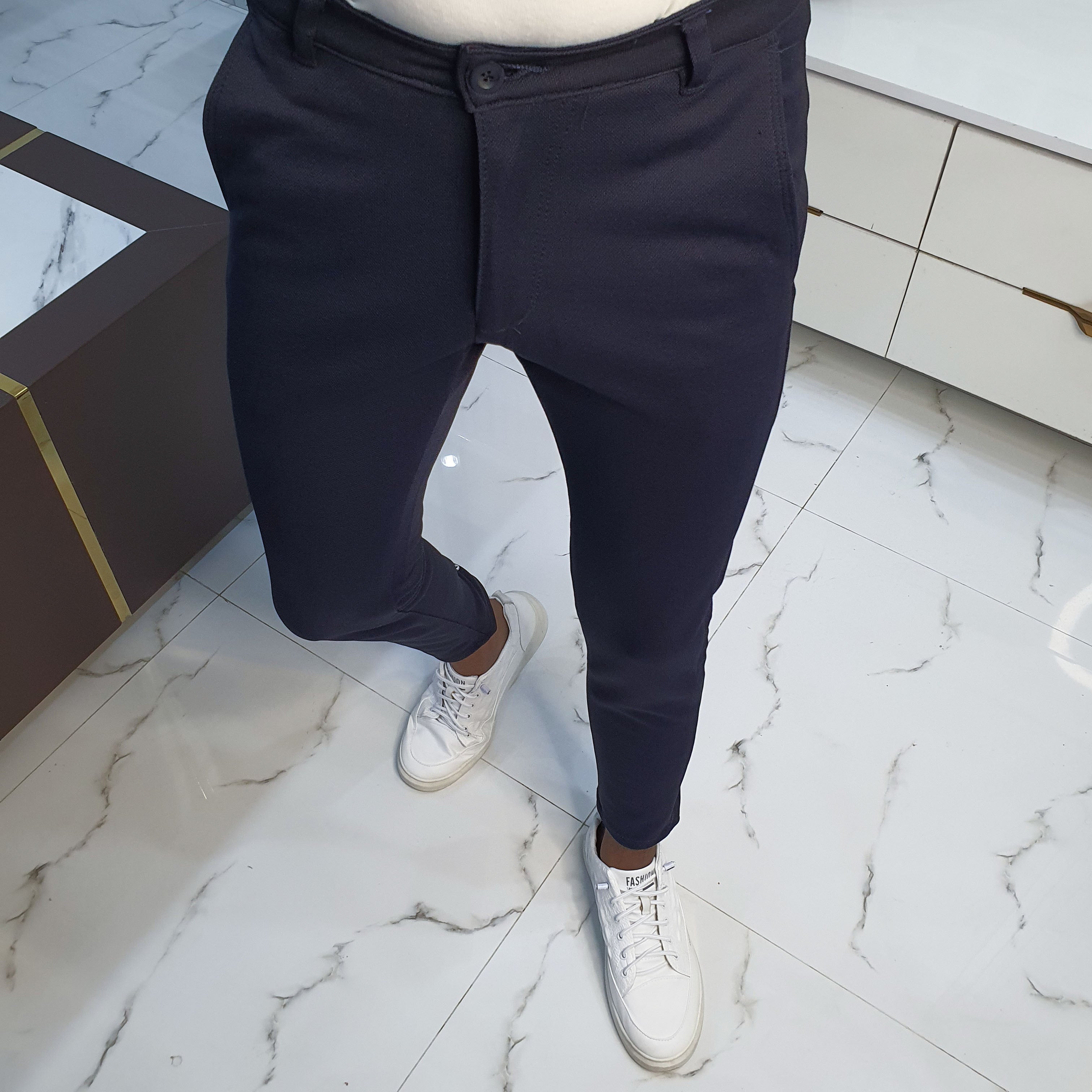 Super Elastic Slim Cotton Pant - Turbo Brands Factory
