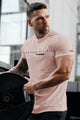 Turbo Motivational Quote ClimaCool Dry-Fit Tee In Light Pink