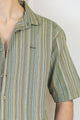 Turbo Spring Edit Textured Casual Shirt In Green