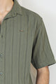 Turbo Endless Cool Embossed Casual Shirt In Green