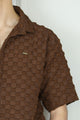 Turbo Puff Structured Pattern Casual Shirt