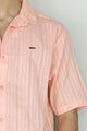 Turbo Endless Cool Embossed Casual Shirt In Baby Pink