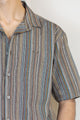 Turbo Spring Edit Textured Casual Shirt In Charcoal