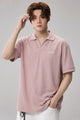 Turbo Signature Style Men's Polo Shirt In Baby Pink