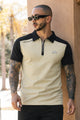 Turbo Constructed Fit Men's Polo Shirt In Beige