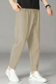 Turbo High Rise Pleated Waffle Pattern Loose Bottom Trouser