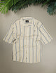 Turbo Patterned Lining Style Casual Shirt