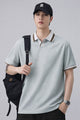 Turbo Old Money Culture Imp Silk Polo Shirt In Beige