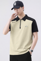 Turbo Constructed Fit Men's Polo Shirt In Beige