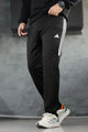 Adds 3-Stripes Grip Style Slim-Fit Trouser In Black