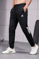 Adds Iconic Running Elastic Dry-Fit Trouser In Black