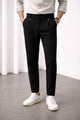 Turbo Belt Style Men's Imported Trouser In Black