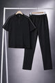 Turbo Retreat Relaxed Zipper Style Tracksuit In Black