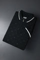 Regal Wear Collared Men's Polo Shirt In Black