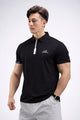 Skchrs Urban Mesh Men's Polo Shirt In Black