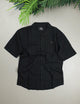 Turbo Wave Texture Crochet Casual Shirt