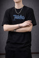 Turbo Bold Font Graphic Tee In Black