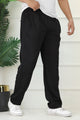 Turbo Comfort Pocket Plate Regular Trouser In Black